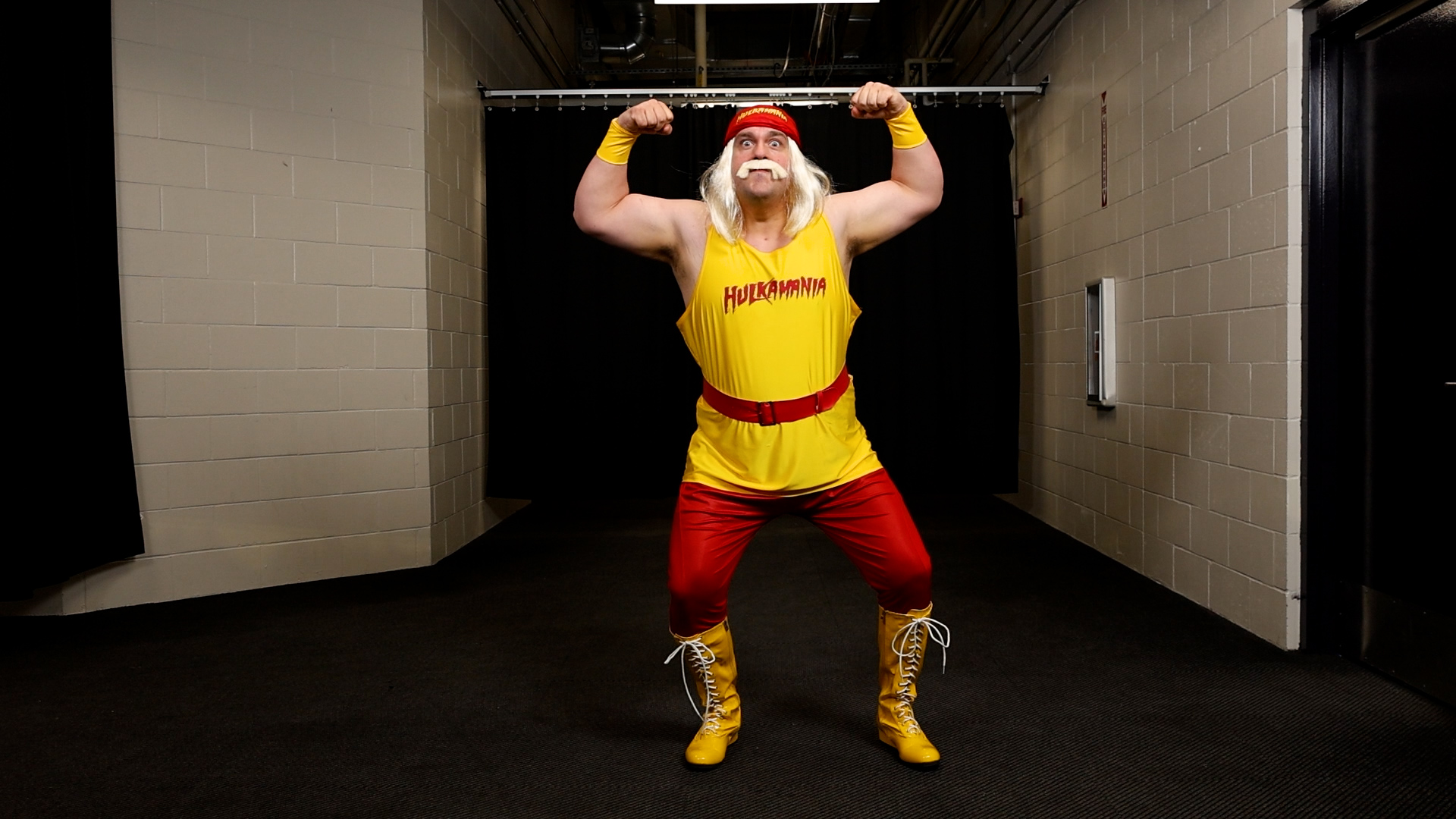 FUN6098PL Men's Plus Size WWE Hulk Hogan Costume